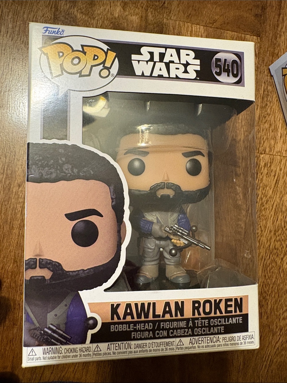 Funko Pop! Star Wars Kawlan Roken - Purple & Gray